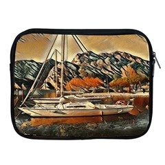 Art Boats Garda, Italy  Apple Ipad 2/3/4 Zipper Cases by ConteMonfrey