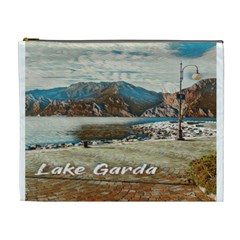 Calm Day On Lake Garda Cosmetic Bag (xl)