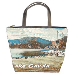 Calm Day On Lake Garda Bucket Bag by ConteMonfrey
