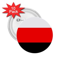 Erzya Flag 2 25  Buttons (10 Pack) 