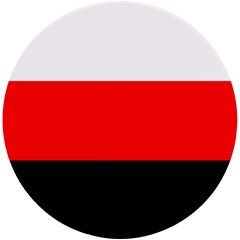 Erzya Flag Uv Print Round Tile Coaster