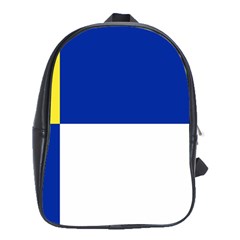 Bratislavsky Flag School Bag (xl) by tony4urban