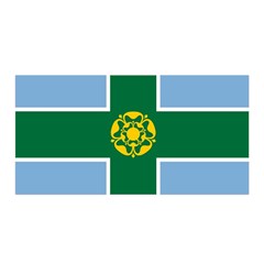 Derbyshire Flag Satin Wrap 35  X 70  by tony4urban