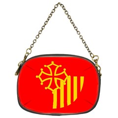 Languedoc Roussillon Flag Chain Purse (one Side)
