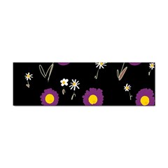 Daisy Chain Purple Sticker Bumper (100 Pack) by Mazipoodles