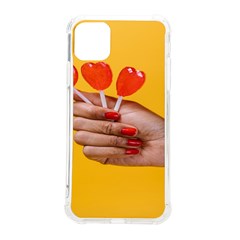 Valentine Day Lolly Candy Heart Iphone 11 Pro Max 6 5 Inch Tpu Uv Print Case by artworkshop