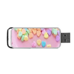 Valentine Day Heart Capsule Portable Usb Flash (two Sides) by artworkshop