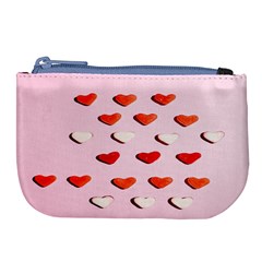 Lolly Candy  Valentine Day Large Coin Purse by artworkshop