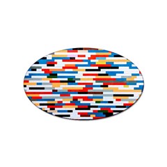 Pattern Wallpaper Sticker (oval) by artworkshop