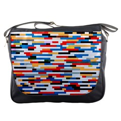 Pattern Wallpaper Messenger Bag by artworkshop