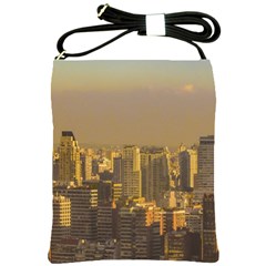 Buenos Aires City Aerial View002 Shoulder Sling Bag by dflcprintsclothing