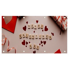 Valentine Gift Box Banner And Sign 7  X 4 