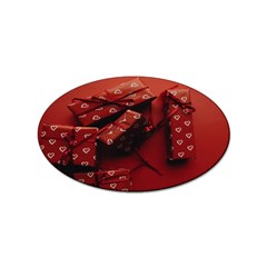 Valentines Gift Sticker (oval)