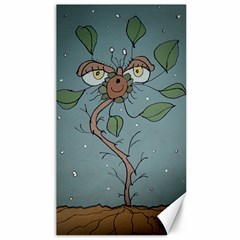 Fantasy Flower Drawing Canvas 40  X 72  by dflcprintsclothing