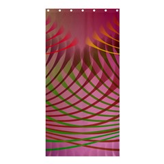 Illustration Pattern Abstract Colorful Shapes Shower Curtain 36  X 72  (stall)  by Ravend