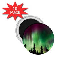 Aurora Borealis Northern Lights Nature 1 75  Magnets (10 Pack)  by Ravend
