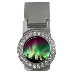 Aurora Borealis Northern Lights Nature Money Clips (cz)  by Ravend