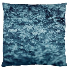 Water Splash Texture  Large Cushion Case (two Sides)