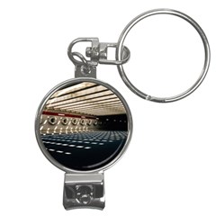 Dark Tunnels Within A Tunnel Nail Clippers Key Chain by artworkshop