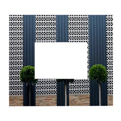 Exterior-building-pattern White Wall Photo Frame 5  X 7  by artworkshop