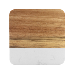 Pattern Abstrakwallpaper Marble Wood Coaster (square) by artworkshop