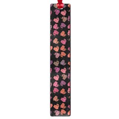 Mixed Colors Flowers Motif Pattern Large Book Marks by dflcprintsclothing