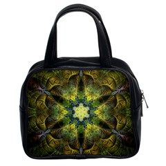 Fractal-fantasy-design-background- Classic Handbag (two Sides) by Vaneshart