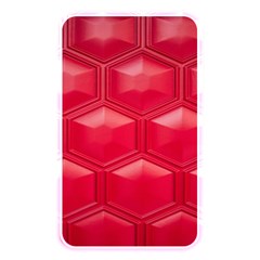 Red Textured Wall Memory Card Reader (rectangular) by artworkshop