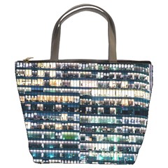 Texture Pattern Bucket Bag by artworkshop
