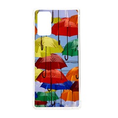 Umbrellas Colourful Samsung Galaxy Note 20 Tpu Uv Case by artworkshop