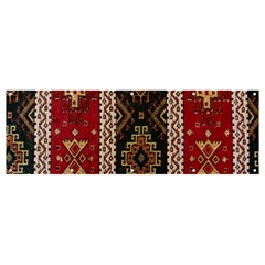 Uzbek Pattern In Temple Banner And Sign 12  X 4 
