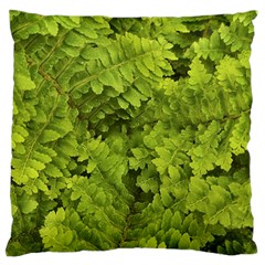 Botanical Motif Plants Detail Photography Large Premium Plush Fleece Cushion Case (one Side) by dflcprintsclothing