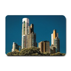 Puerto Madero Cityscape, Buenos Aires, Argentina Small Doormat by dflcprintsclothing