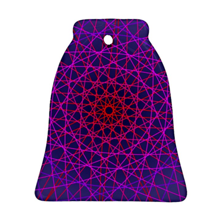 Geometric Pattern-line Art Ornament (Bell)