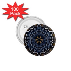 Rosette Mandala Ornament Wallpaper 1 75  Buttons (100 Pack) 