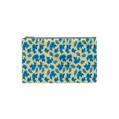 Rose Floral Seamless Pattern Cosmetic Bag (small)