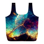 Abstract Galactic Wallpaper Full Print Recycle Bag (L) Back