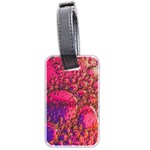 Colorful Bubbles Abstract Art Luggage Tag (two sides)