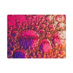 Colorful Bubbles Abstract Art One Side Premium Plush Fleece Blanket (Mini)