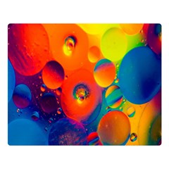 Colorfull Pattern Premium Plush Fleece Blanket (large)