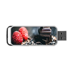 Chocolate Dark Portable Usb Flash (one Side) by artworkshop