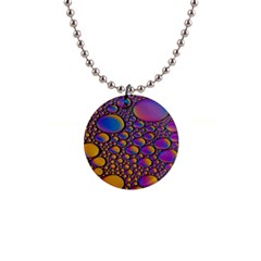 Bubble Color 1  Button Necklace by artworkshop