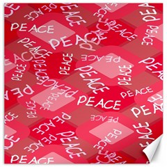 Background Peace Doodles Graphic Canvas 20  X 20  by Ravend