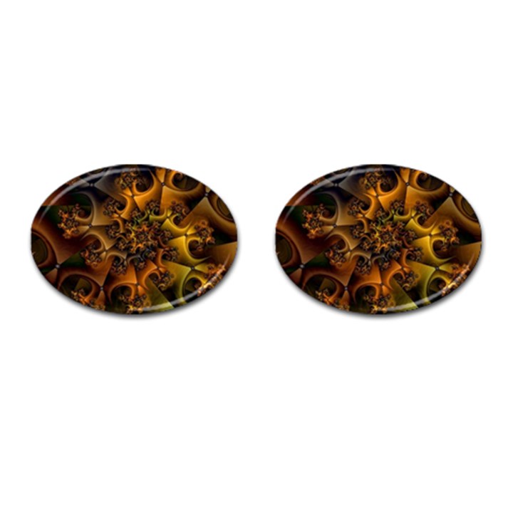 Digitalartflower Cufflinks (Oval)