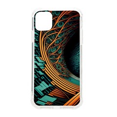 Big Data Abstract Abstract Background Backgrounds Iphone 11 Tpu Uv Print Case by Pakemis