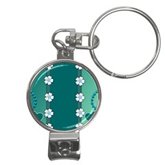 Design Texture Background Love Nail Clippers Key Chain