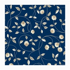 Flora Flower Flowers Nature Abstract Wallpaper Design Medium Glasses Cloth (2 Sides)