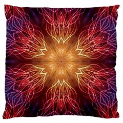 Fractal Abstract Artistic Large Cushion Case (one Side)