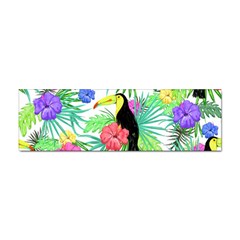 Sheets Tropical Nature Green Plant Sticker (bumper) by Ravend