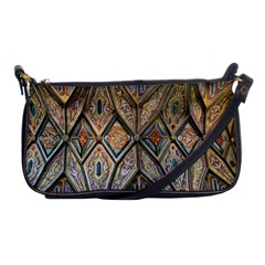 Church Ceiling Mural Architecture Shoulder Clutch Bag by Ravend